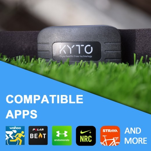 Monitor de frecuencia cardíaca con correa para el pecho y Bluetooth 4.0, sensor inteligente de fitness, equipo impermeable para gimnasio y deportes al aire libre.