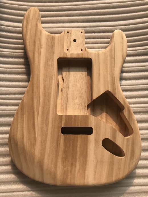 Barril de guitarra de arce