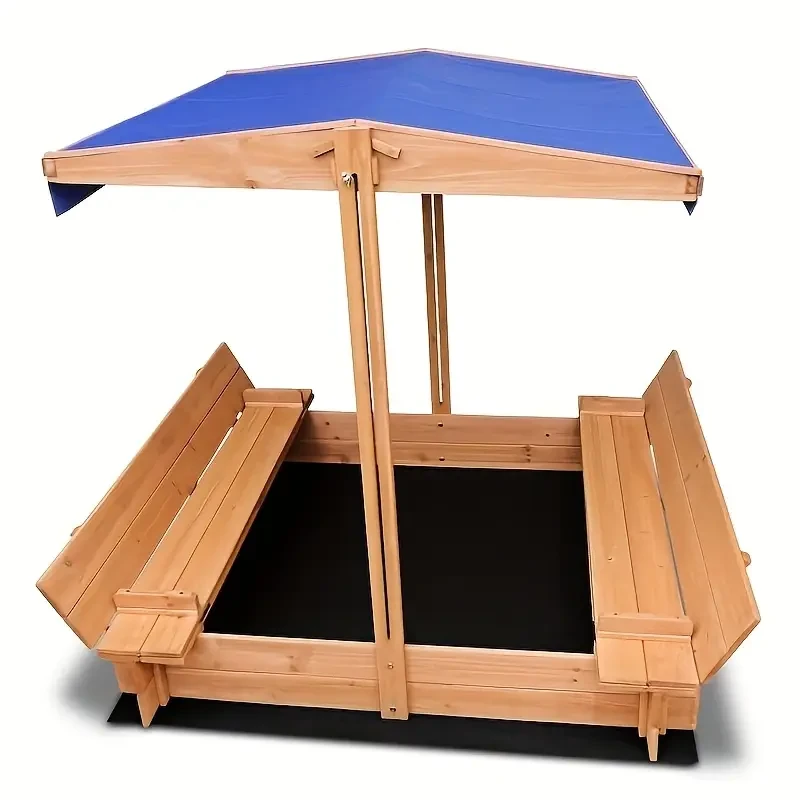 1 arenero de madera con dosel