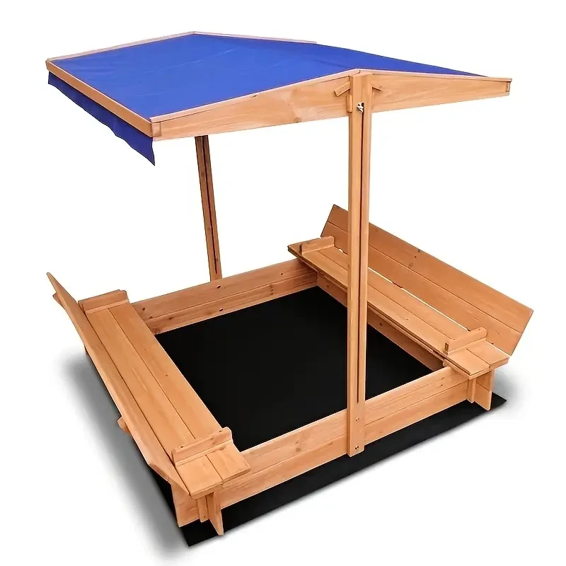 1 arenero de madera con dosel