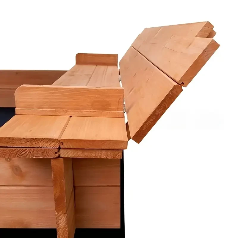 1 arenero de madera con dosel