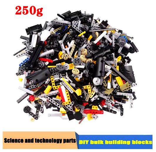 Piezas básicas y embalaje mixto de alta tecnología, bloques de construcción, modelos a granel, bricolaje, ensamblaje de ladrillos creativos, juguetes educativos para niños