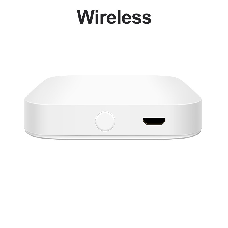 Hub inteligente Tuya ZigBee 3.0: puente de enlace inalámbrico/con cable para control remoto por voz y aplicación