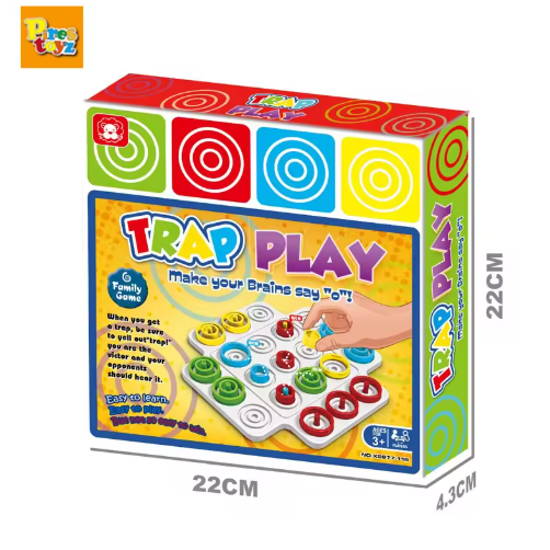 Juegos de mesa Montessori Trap Play, juguetes para niños mayores de 3 años, juegos interactivos de fiesta para la familia, juguetes educativos para niños, regalo de Navidad.