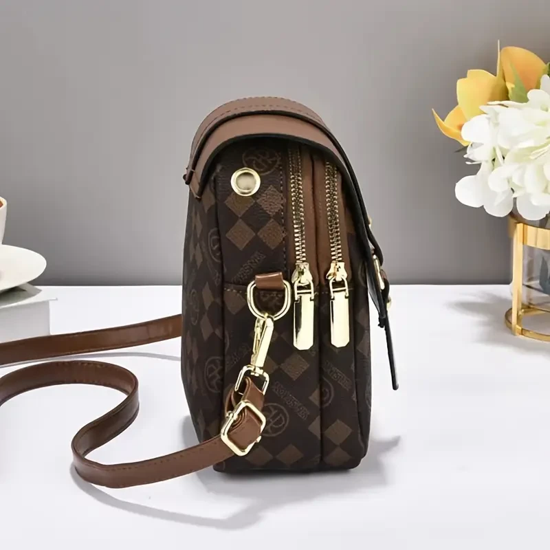 Bolso pequeño multicapa, práctico, versátil y de gran capacidad para mujer (2024)