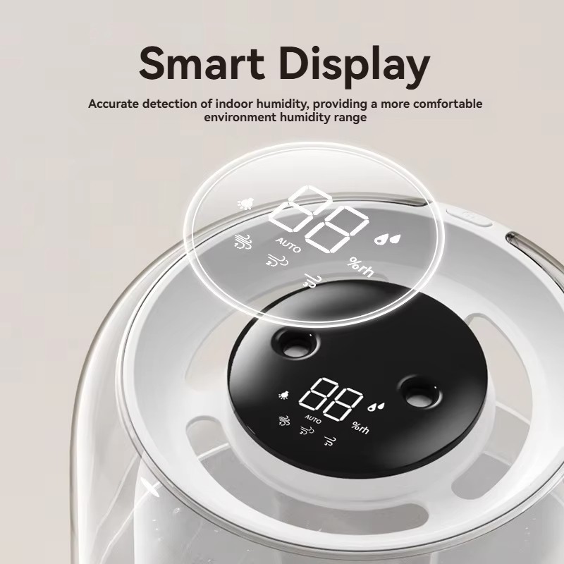 Humidificador Xiaomi - Humidificador de gran capacidad de 6,8 L con pulverizador dual USB