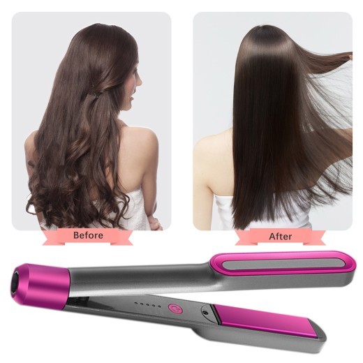 Plancha de pelo con rizador caliente