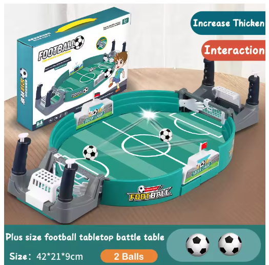 Mesa de fútbol para fiestas familiares, juego de mesa interactivo de escritorio, juguetes de fútbol para niños, deportes al aire libre, juego portátil, regalo