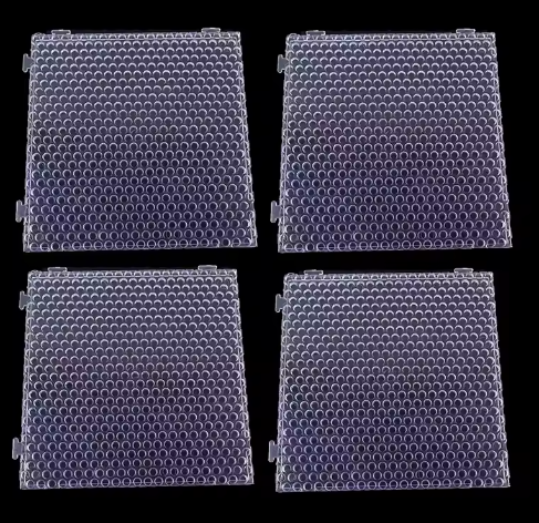 4 piezas/5 mm de tablero de clavijas adhesivo para perlas de agua, accesorios para herramientas, rompecabezas de perlas fusibles, juguetes educativos de perlas mágicas de agua para bricolaje
