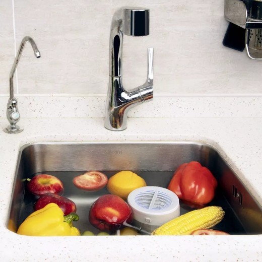 Purificador de alimentos, desinfección y lavado de frutas y verduras