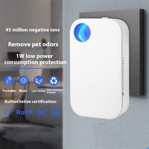 Purificador de aire de aniones para el hogar con eliminación de olores