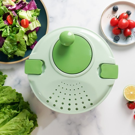 Máquina deshidratadora de frutas y verduras para el hogar Lavadora de verduras Cesta deshidratadora
