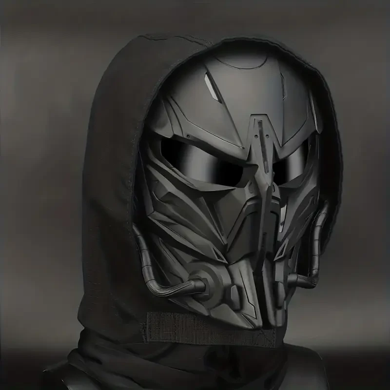 Máscara táctica transpirable de cara completa para airsoft, paintball y juegos de guerra CS