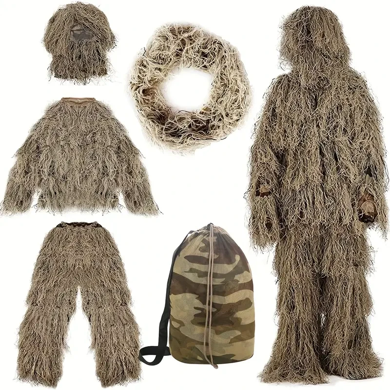 Conjunto de ropa de caza de camuflaje para hombre