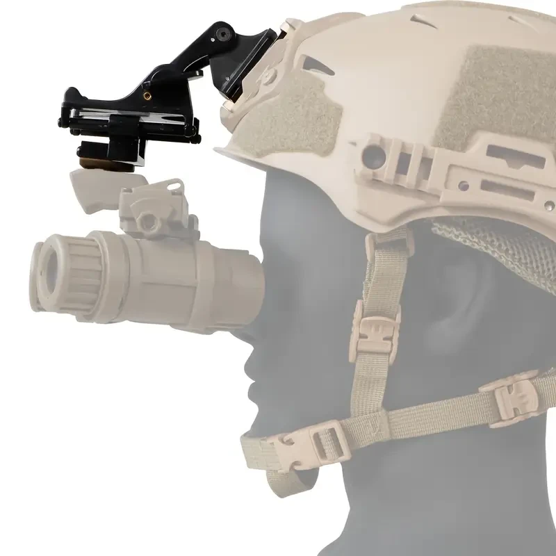 Montura para casco de visión nocturna táctica Rhino NVG PVS-14/PVS