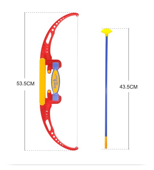 Juguete de tiro con arco y flecha para padres e hijos al aire libre