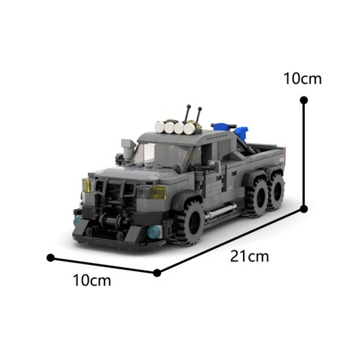 Juguete de bloques de construcción modelo de autostop