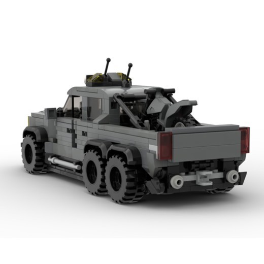 Juguete de bloques de construcción modelo de autostop