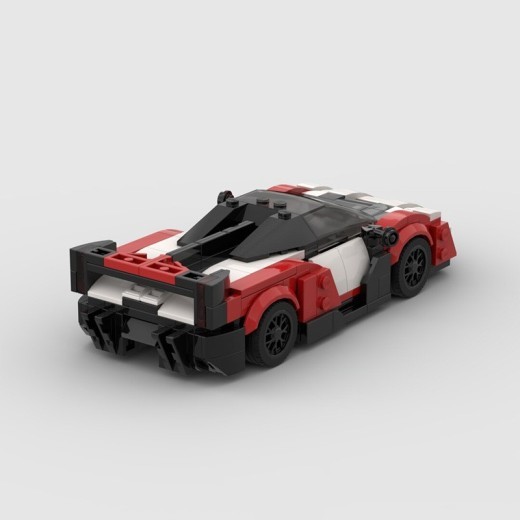 Juguete de bloques de construcción de coche deportivo McLaren