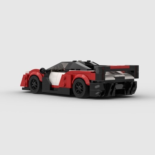 Juguete de bloques de construcción de coche deportivo McLaren