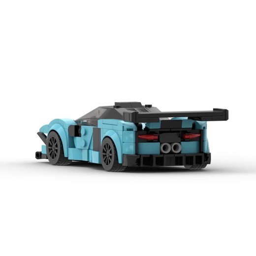 Bloques de construcción compatibles con coches de 8 cuadrículas para hombres