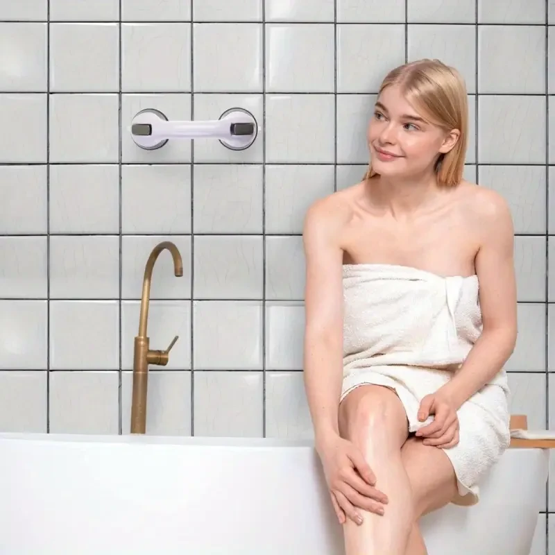 2 barras de agarre para ducha y bañera