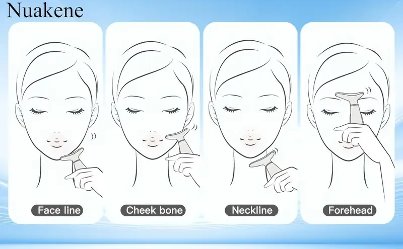 Medidor de belleza para rostro y cuello Nuakene