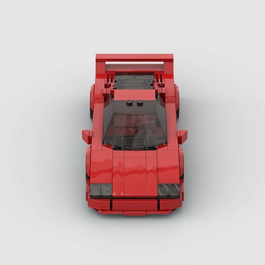 Juguetes de bloques de construcción de coches deportivos para niños