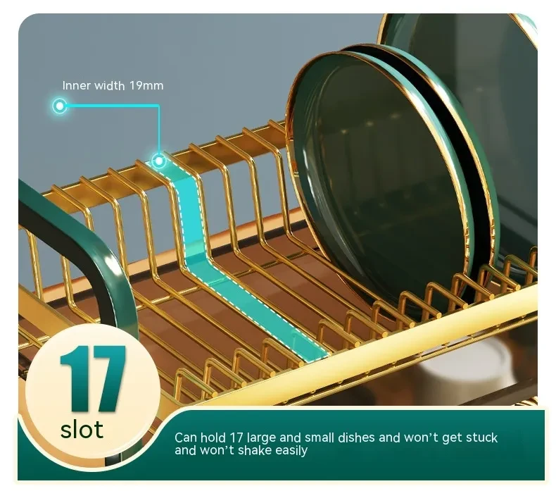 Escurridor de platos de cocina, cuenco