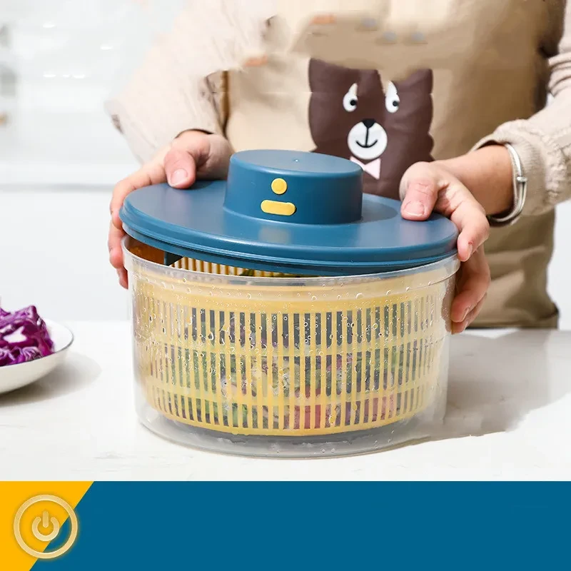 Deshidratador de verduras eléctrico minimalista para cocina casera