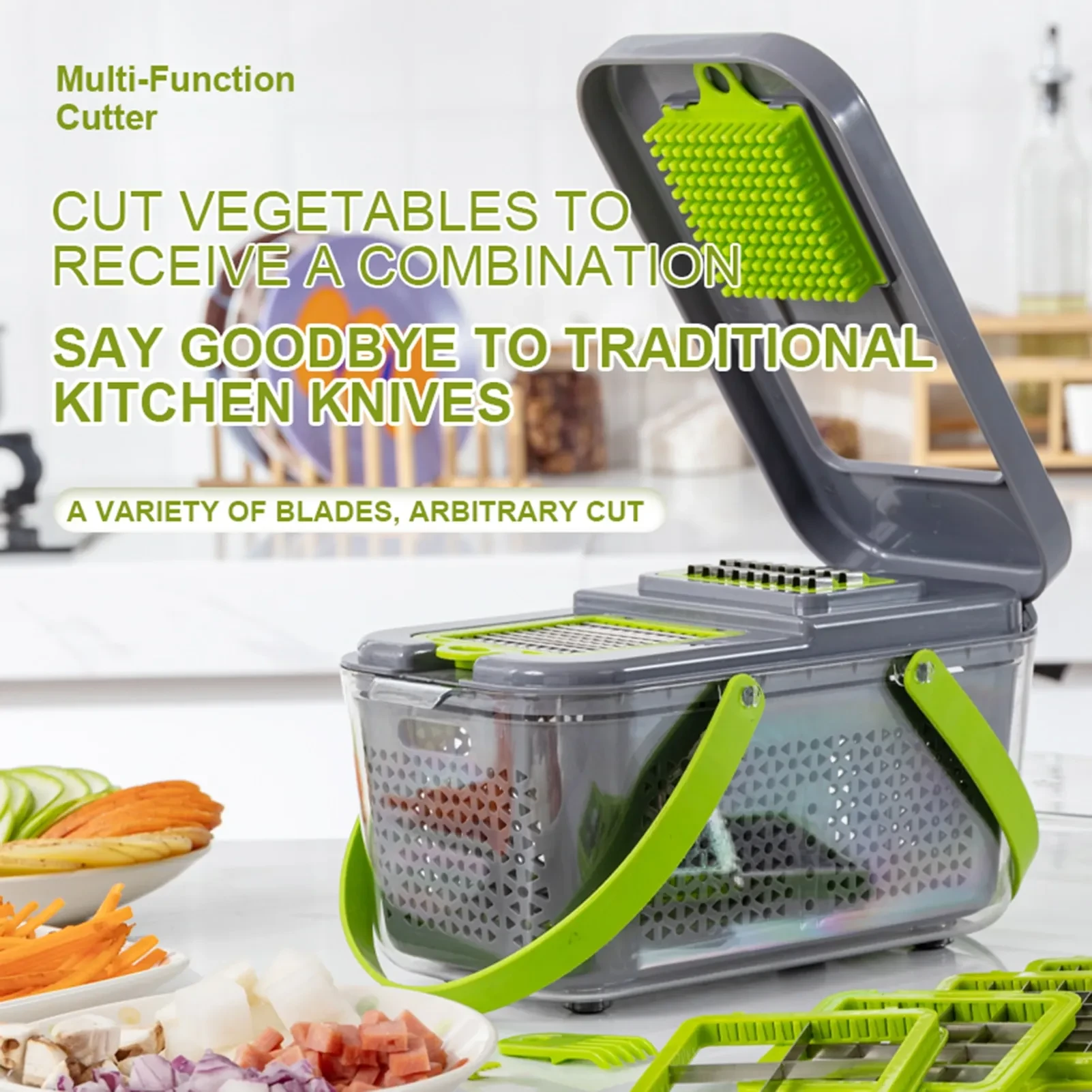 Cortador de verduras multifunción de cocina