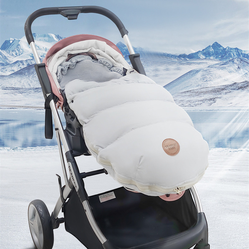 Saco de dormir para bebé grueso, cálido y antipatadas