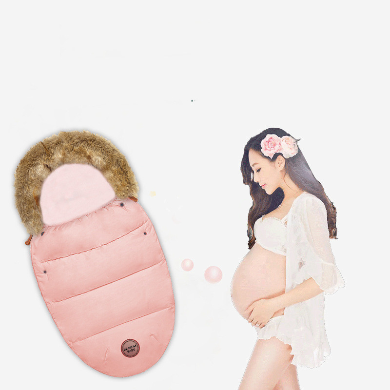 Saco de dormir para bebé grueso, cálido y antipatadas