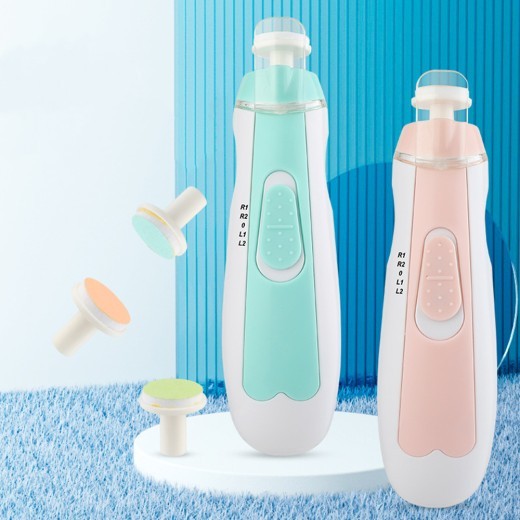 Cortauñas eléctrico para recién nacidos, kit antipellizcos para el cuidado de la piel.