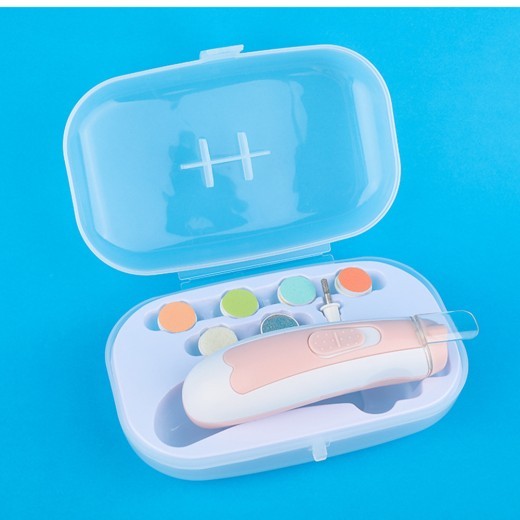 Cortauñas eléctrico para recién nacidos, kit antipellizcos para el cuidado de la piel.