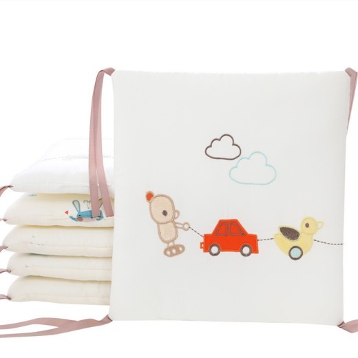 Valla de cama de algodón para bebés y niños