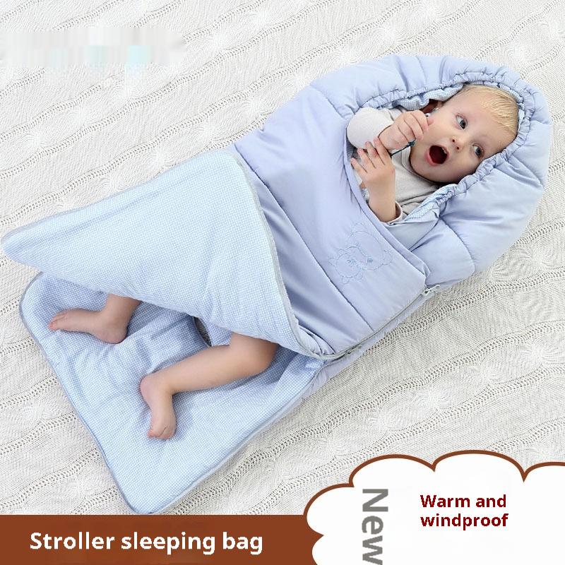 Saco de dormir para bebé, saco de dormir para salir, otoño e invierno, para recién nacidos