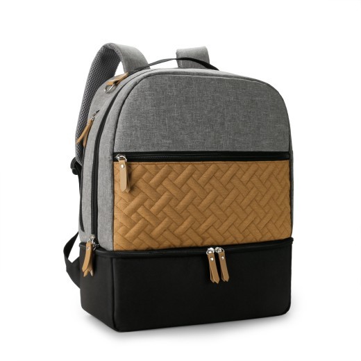 Mochila aislante para viajes de madres e hijos, para comer al aire libre, suplemento alimenticio para bebés y mantener la frescura.