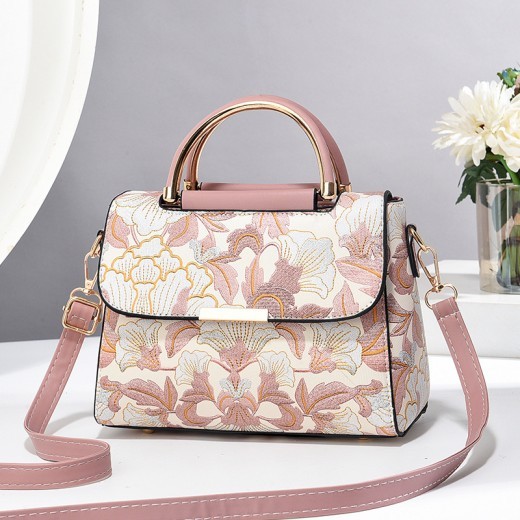 Bolso bandolera de mujer moderno con estampado de estilo chino
