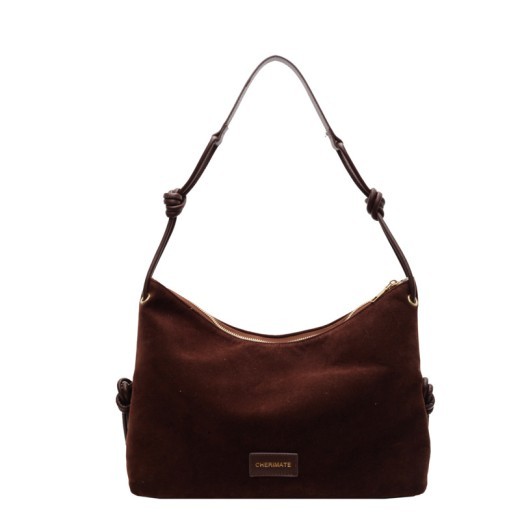 Bolso bandolera con estampado de leopardo para mujer, con diseño de nicho para otoño e invierno, con almohada para las axilas