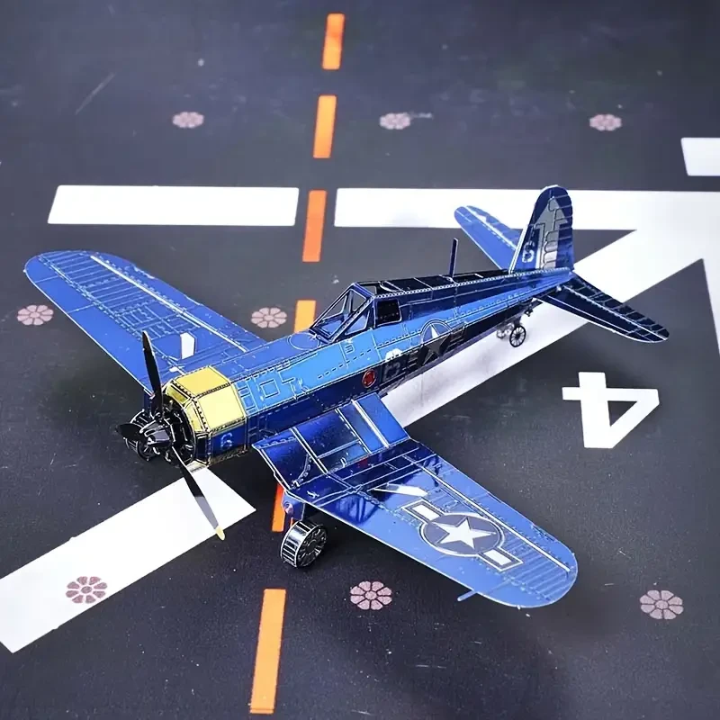 Rompecabezas 3D de un luchador pirata colorido