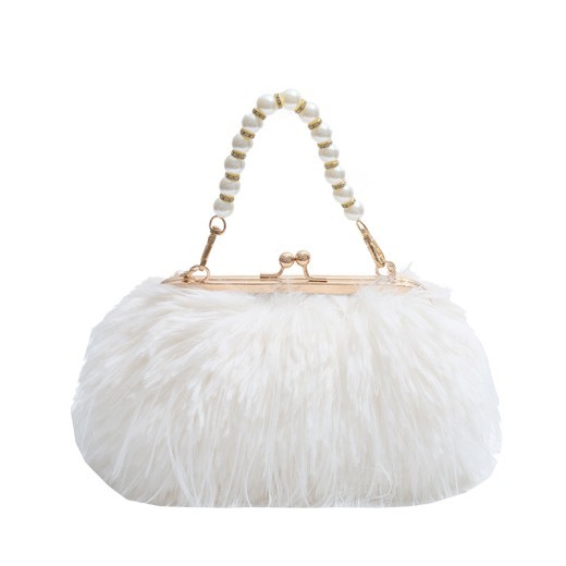 Bolsa de peluche portátil para niña dulce