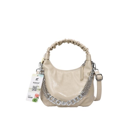 Bolso bandolera plisado de moda para mujer