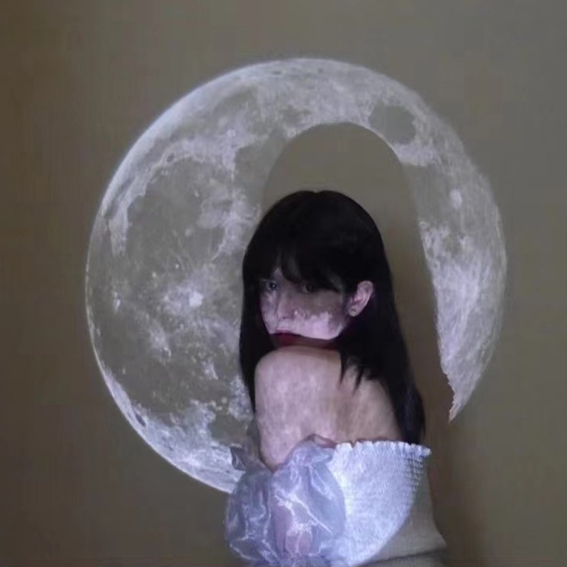 Lámpara de proyección Aurora Moon Galaxy