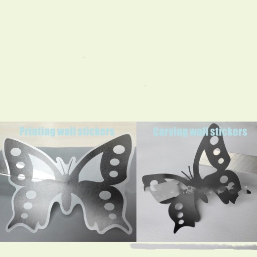 Pegatinas de pared talladas para decoración de escaparates de peluquerías y salones de belleza