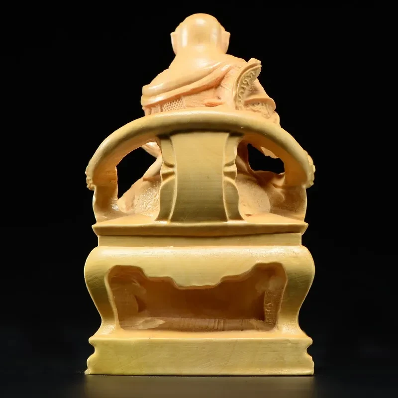 Adorno de joyería, tallado en madera maciza, artesanía, regalo