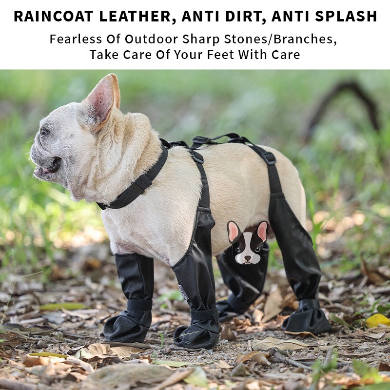 Zapatos para perros impermeables y ajustables