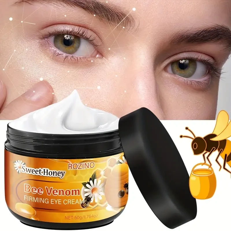 Set de 5 productos para el cuidado de la piel y el cabello con veneno de abeja de ROZINO: hidratante y nutritivo. Incluye crema de ojos de panal, cremas para articulaciones y pies, champú y acondicionador con aceite de jojoba y escualano vegetal. Para una