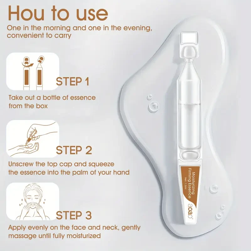 Kit de esencia hidratante de ceramida de arroz con ácido hialurónico, ácido cítrico, vitamina E y glicerina. Enriquecido con glicerina para todo tipo de piel. Set de regalo nutritivo e hidratante para el cuidado de la piel de mujer.