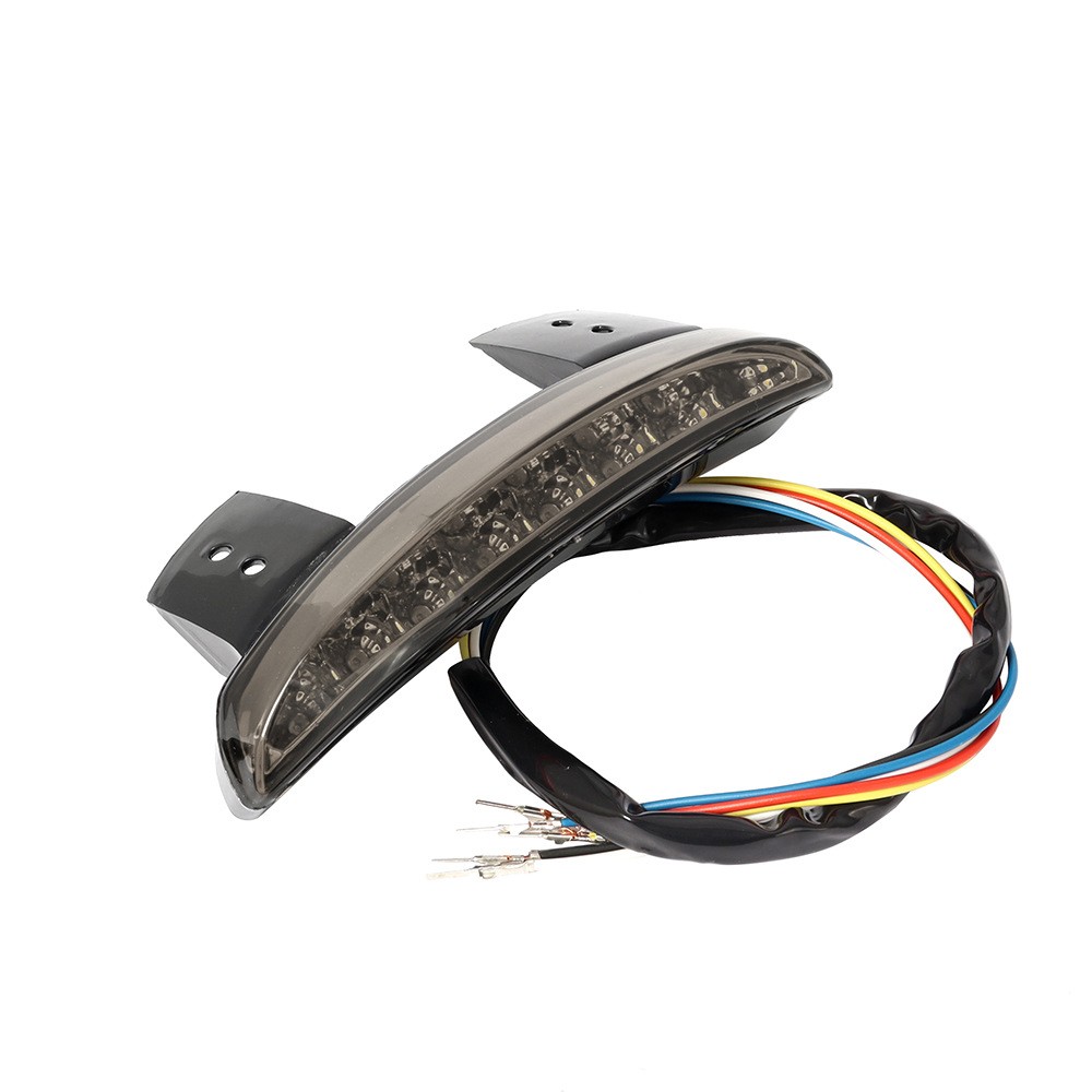 Accesorios para motocicleta XL883 1200 LED modificados, luz trasera de freno